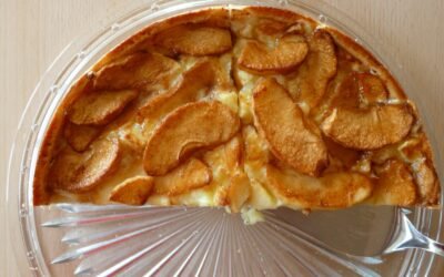 Tarta Tatin con manzanas caramelizadas