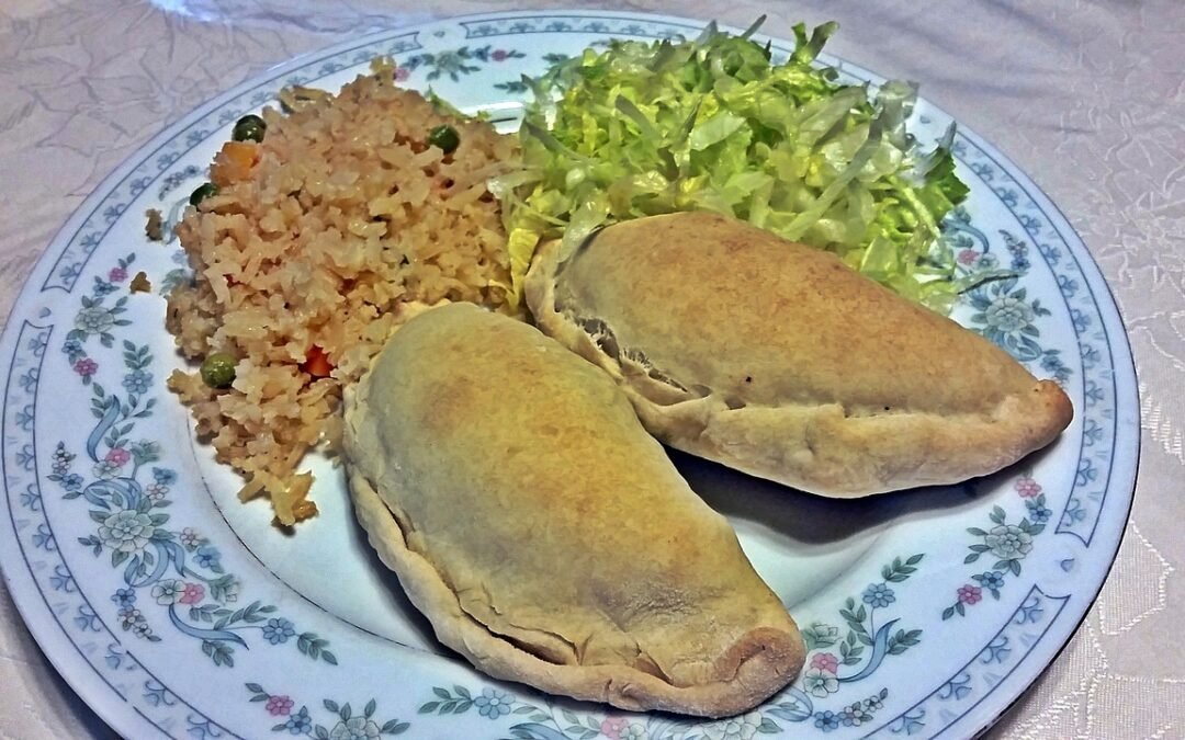 Empanadas de Pollo y Vegetales al Horno